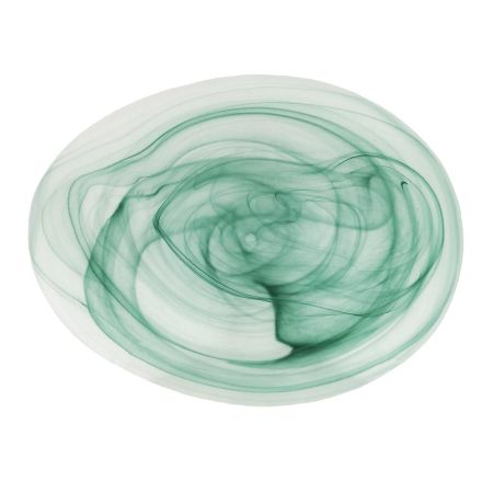 Салатник 800 мл 28*21 см h4,4 см овальный Green Sky матовое стекло P.L. Proff Cuisine [6]
