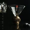 Рюмка коктейльная 220 мл Мартини Череп Skull d 11,8 см h12,5 см P.L. - BarWare [4]