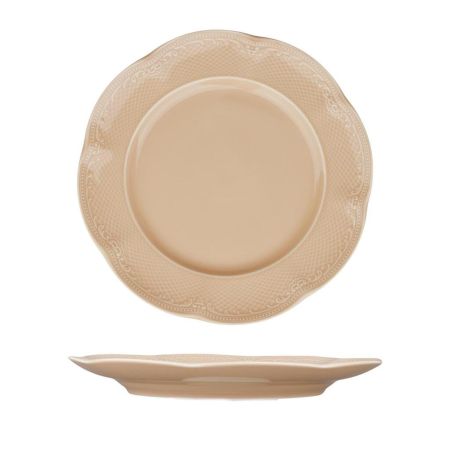 Тарелка d 23 см h2,3 см Aristocrat Peach Tea Noble [6]