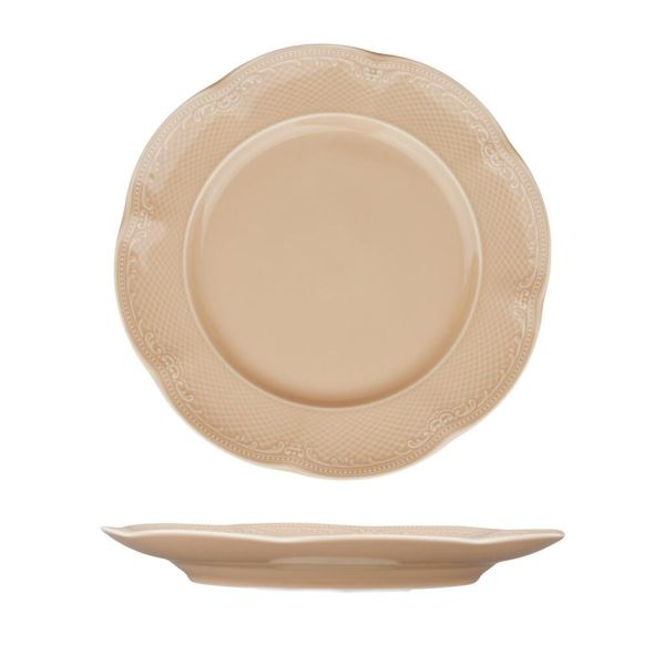 Тарелка d 23 см h2,3 см Aristocrat Peach Tea Noble [6]