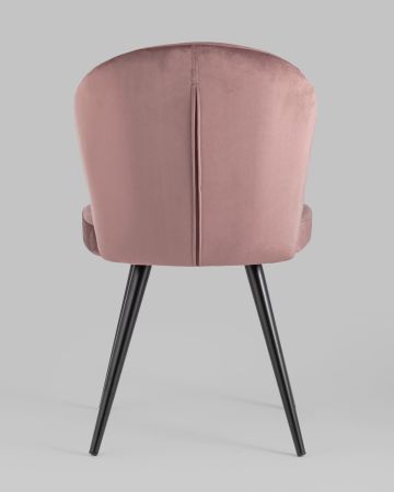 Стул Танго велюр пыльно-розовый