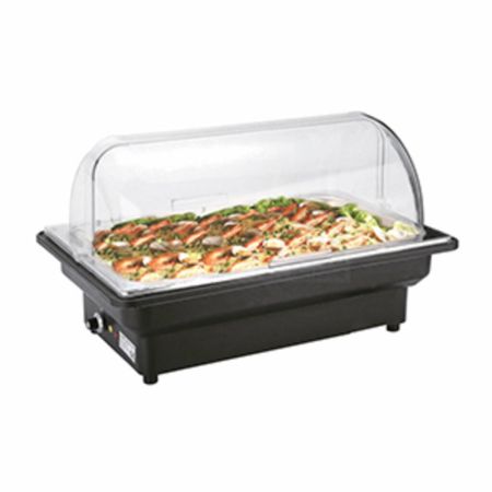 Мармит электрический 13,5 л 1/1*100 с откидной Roll-top крышкой поликарбонат EcoCater SUNNEX