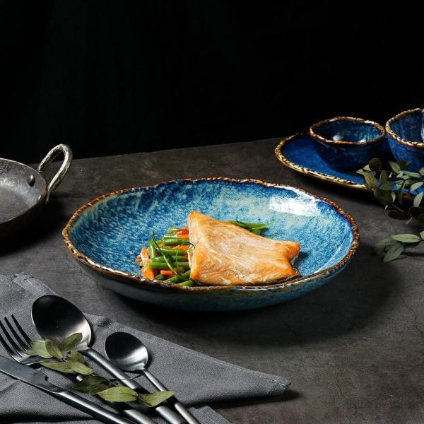 Салатник 700 мл d 25,3 см h5,4 см Aqua Blue P.L. Proff Cuisine [6]