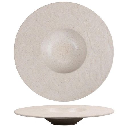 Тарелка глубокая 250 мл d 28 см для пасты, для супа Elephant Ivory P.L. Proff Cuisine [3]