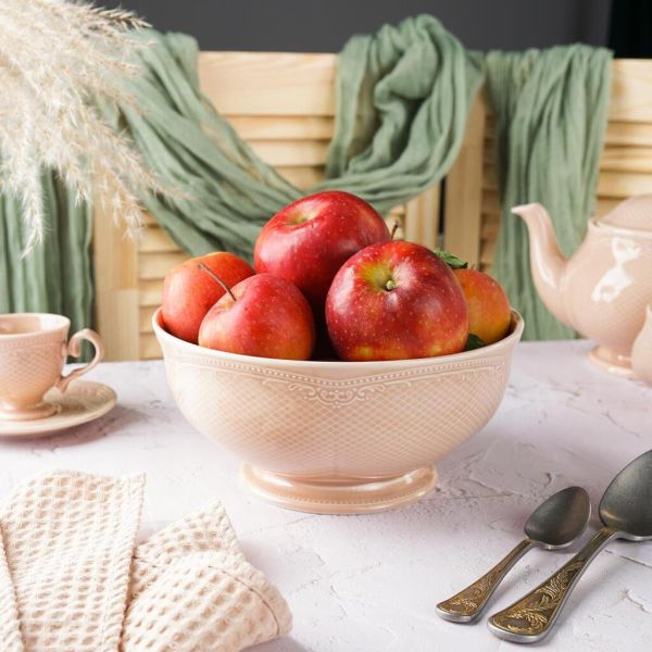 Салатник 1800 мл d 21 см h10,2 см Aristocrat Peach Tea Noble [1]