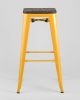 Стул барный TOLIX WOOD желтый
