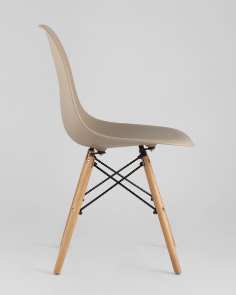 Стул Eames DSW бежевый x4