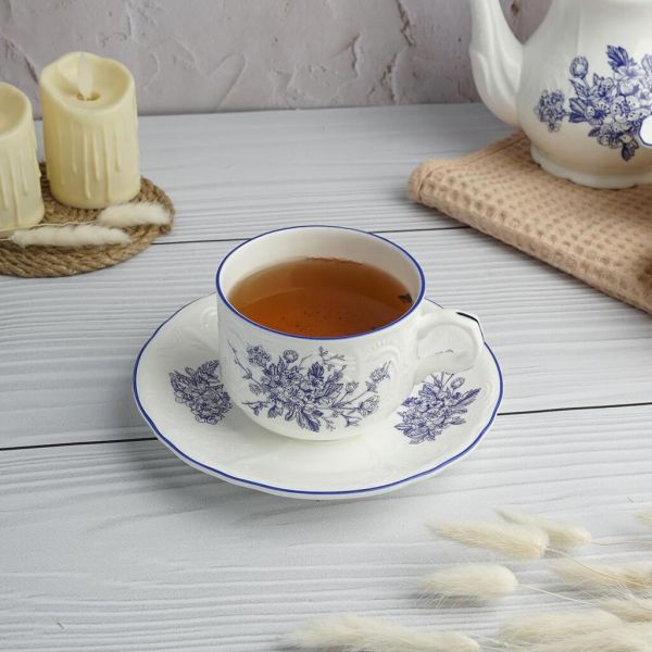 Чайная пара 250 мл d 8,7 см h6,5 см Sea Flower P.L. Proff Cuisine [6]