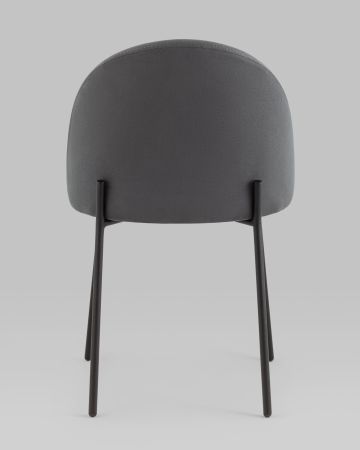 Стул Коди велюр тёмно-серый