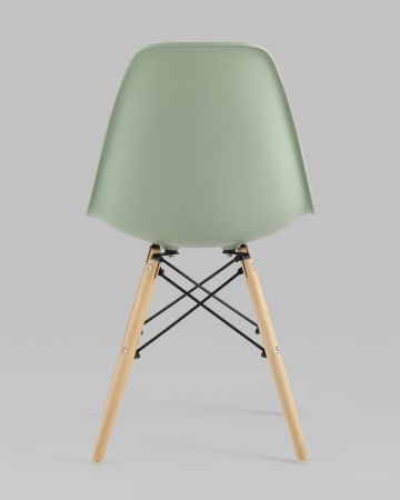 Стул Eames DSW серо-зеленый x4