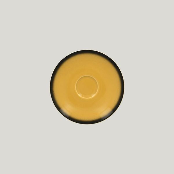Блюдце RAK Porcelain LEA Yellow 17 см, для чашки 81223409 (желтый цвет)