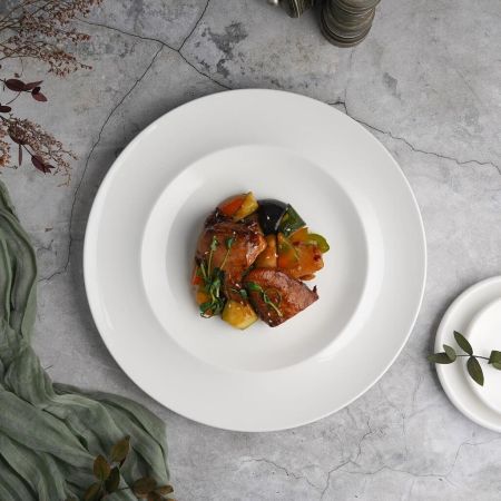 Тарелка d 30,5 см белая фарфор P.L. Proff Cuisine [6]