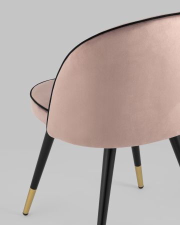Стул Gabi LUX велюр розовый