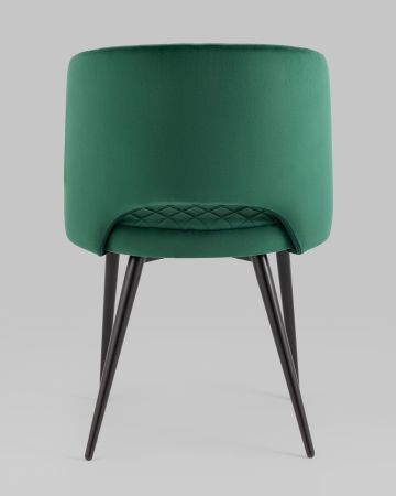 Стул-кресло Дарелл велюр зелёный