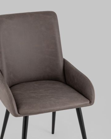 Стул Мюнхен искусственная замша коричневый