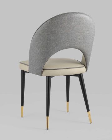 Стул Сохо экокожа серый