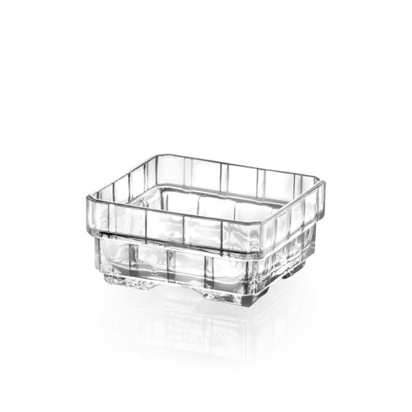Соусник 120 мл 7,5*7 см h3,5 см хр. стекло прямоуг. Luxion Stack RCR Cristalleria [6]