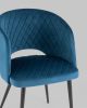 Стул-кресло Дарелл велюр синий