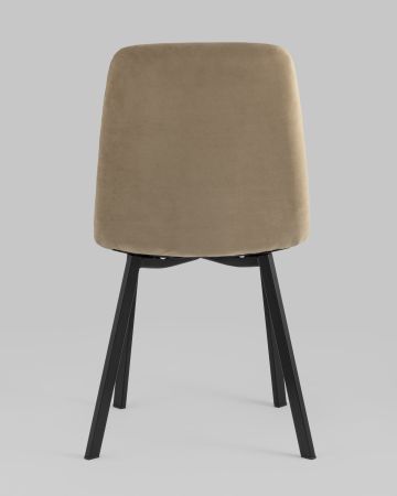Стул Oliver Square велюр капучино
