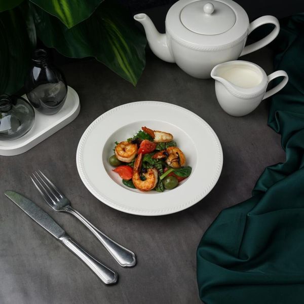 Тарелка глубокая 200 мл d 22,5 см h3,8 см Appeal Noble [6]