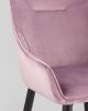 Стул Диана велюр сиреневый