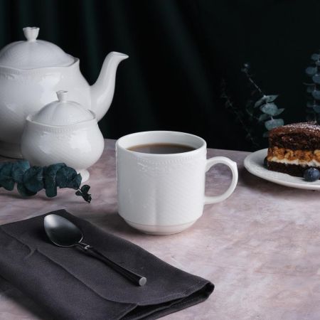 Кружка 300 мл белая d 8,6 h8,5 см Aristocrat Stackable Noble [6]