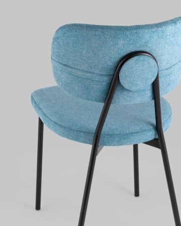 Стул Ханна велюр синий