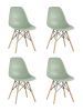 Стул Eames DSW серо-зеленый x4