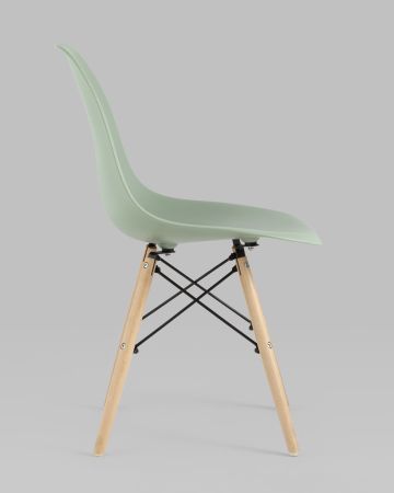Стул Eames DSW серо-зеленый x4