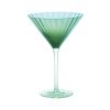 Рюмка коктейльная 450 мл Мартини зеленая Green Glass Optical d 13,2 см h19,1 см P.L. - BarWare [4]