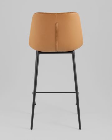 Стул барный Arch экокожа коричневый