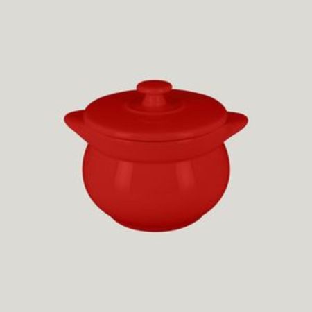 Горшочек с крышкой RAK Porcelain ChefsFusion Ember d 10,6 см, 450 мл