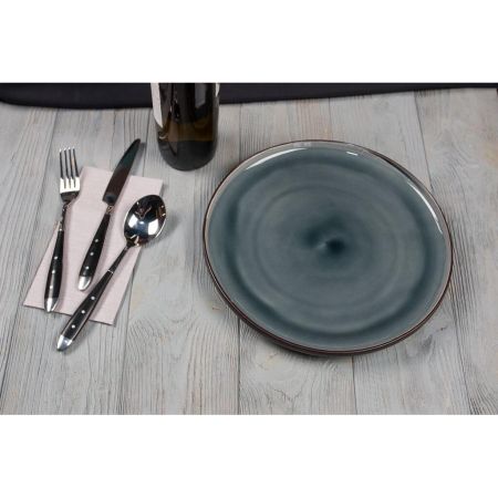 Тарелка d 27,5 см Black Spider Silk Stockholm P.L. [4]