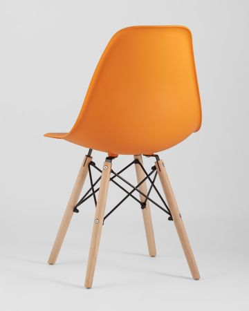 Стул Eames Style DSW оранжевый