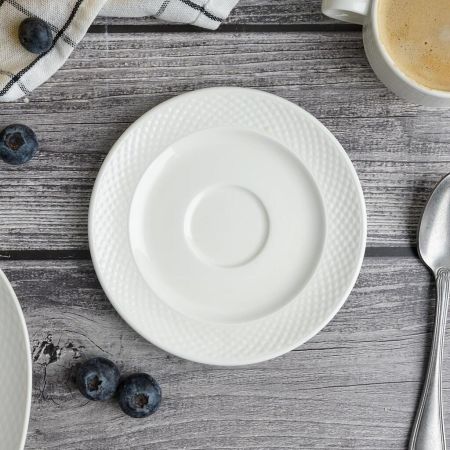 Блюдце d 13 см h1,7 см кофейное для чашки арт. 81221510 Impress Noble [6]