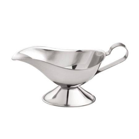 Соусник с ручкой 110 мл 14,2*7,4 см h6,7 см на подставке нерж. P.L. Proff Cuisine