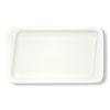 Блюдо прямоугольное 36*21 см со смещенным дном Asymmetry белое фарфор P.L. Proff Cuisine [1]
