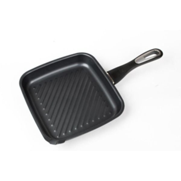 Сковорода-гриль 26*24 см h3,5 см сталь с антипригарным покрытием ИНДУКЦИЯ P.L. Proff Cuisine