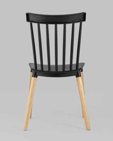 Стул Field пластик черный