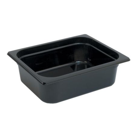 Гастроемкость 1/2 h150 мм поликарбонат 325*265*150 мм 9 л черная P.L.