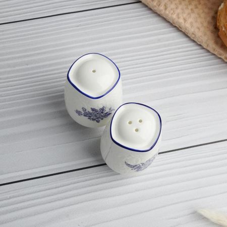 Набор для специй 2 предмета Солонка/Перечница d 5,1 см h7,3 см Sea Flower P.L. Proff Cuisine [1]