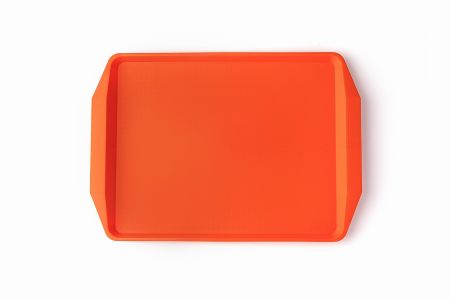 Поднос 42*30 см. оранжевый поверхность классик (166) MGprof /1/10/