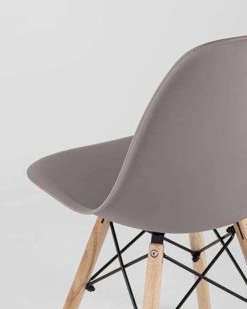 Стул Eames Style DSW темно-бежевый