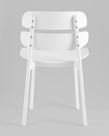 Стул обеденный Tony пластик белый