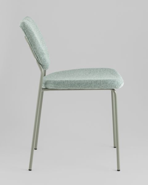 Стул обеденный Gigi шенилл зеленый