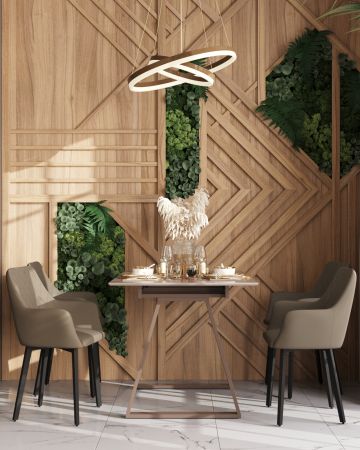 Стол обеденный Детройт раскладной 120-160*80 бежевый