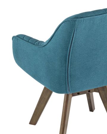 Стул вращающийся MANS бирюзовый 2 шт.