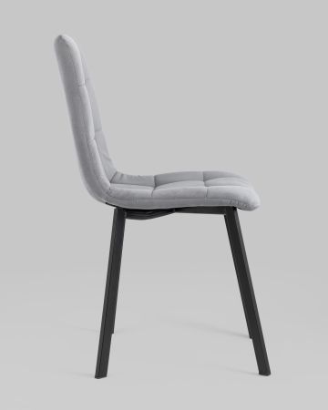 Стул Oliver Square велюр серый