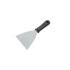 Лопатка шпатель 12,5*12,5 см нерж. 24 см с пласт. ручкой P.L. Proff Cuisine