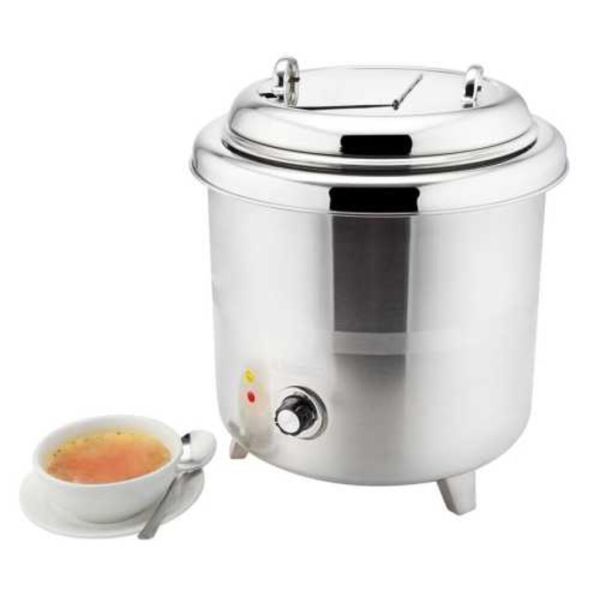 Мармит суповой 10 л электрический 220V 380W нерж. 36*,5*36,5*43 см Steel SUNNEX